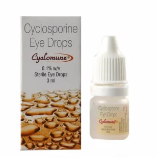 CYCLOMUNE 0.1% EYE DROP