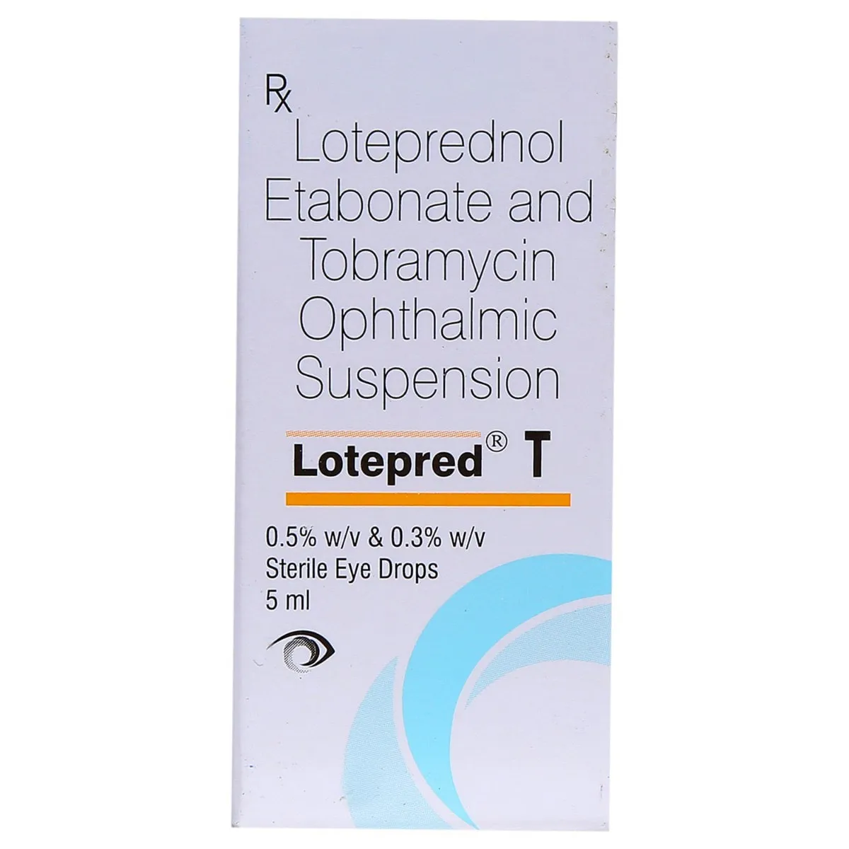 LOTEPRED T 5ML EYE DROPS