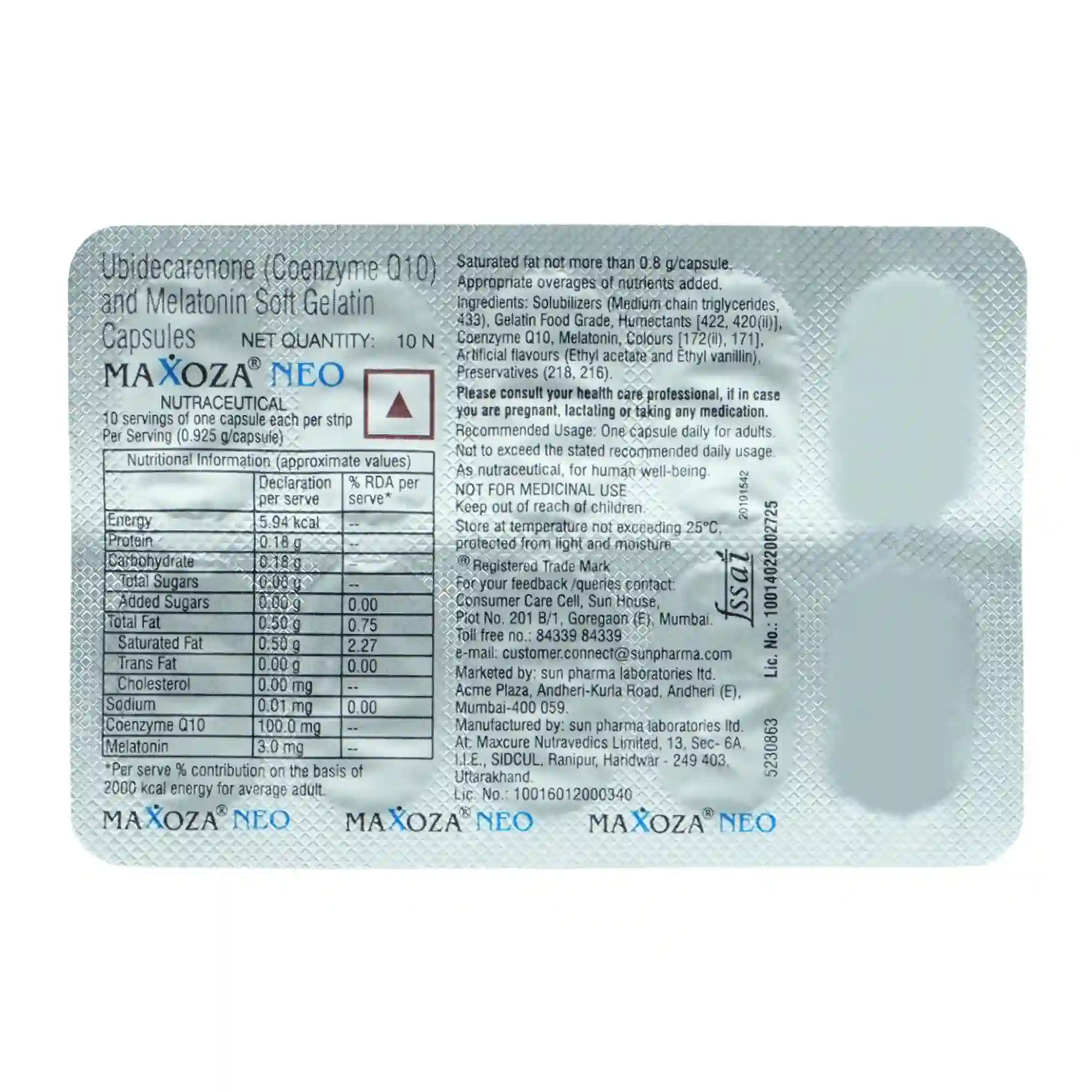 MAXOZA NEO CAP
