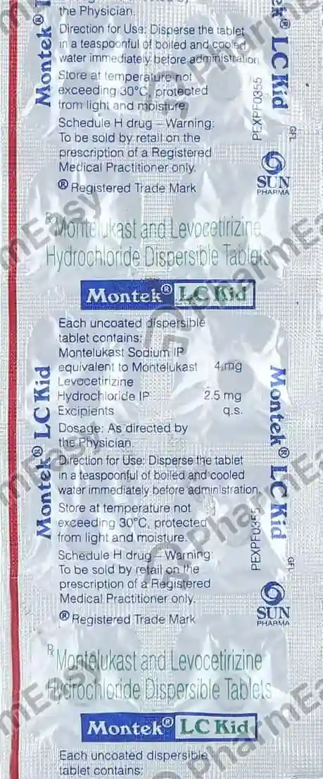 MONTEK LC KID TABLET