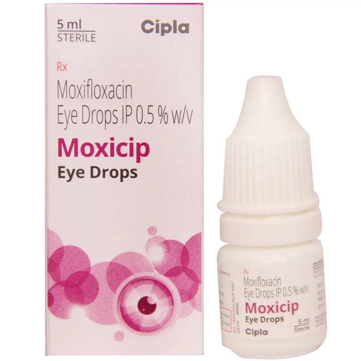 MOXICIP 5ML EYE DROP