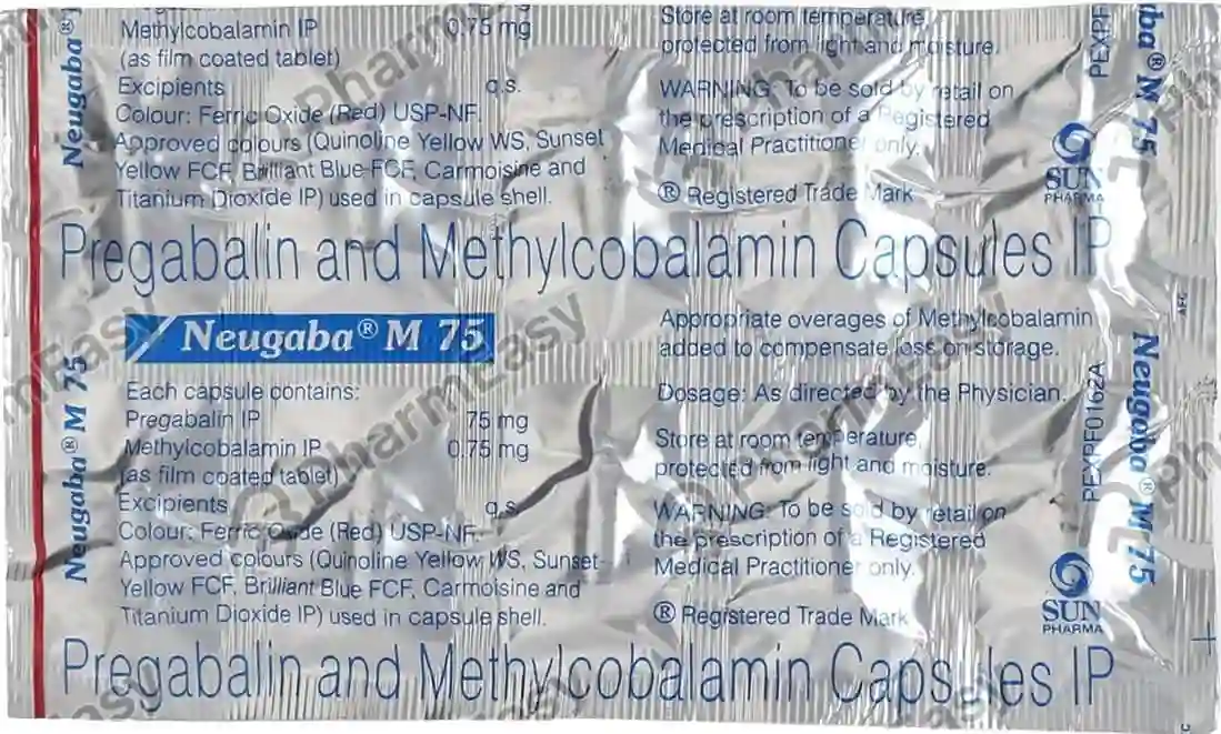 NEUGABA M 75 CAP