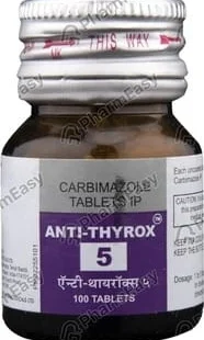 ANTI THYROX 5MG TABLET