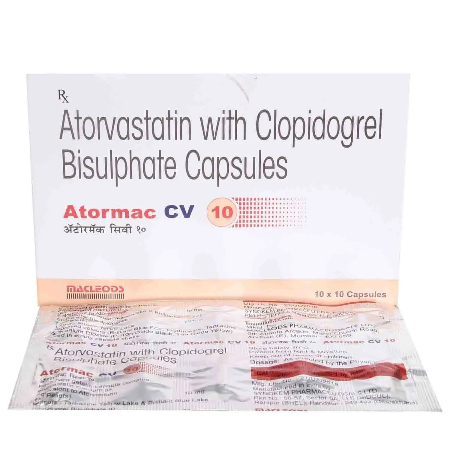 ATORMAC CV 10 TABLET