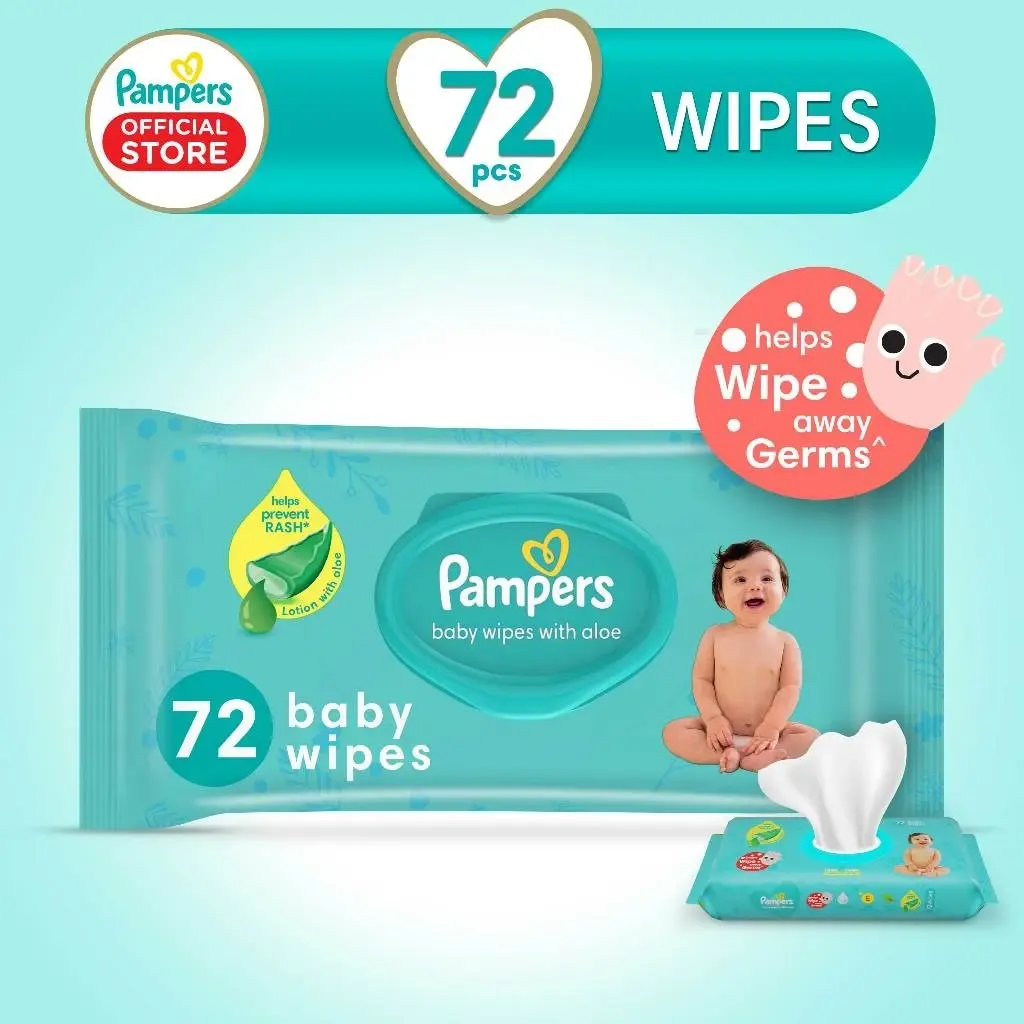 HIMALAYA BABY WIPES 72S