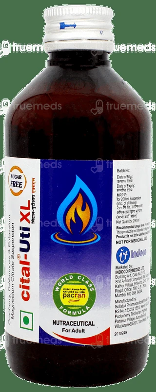 CITAL UTI XL SYRUP