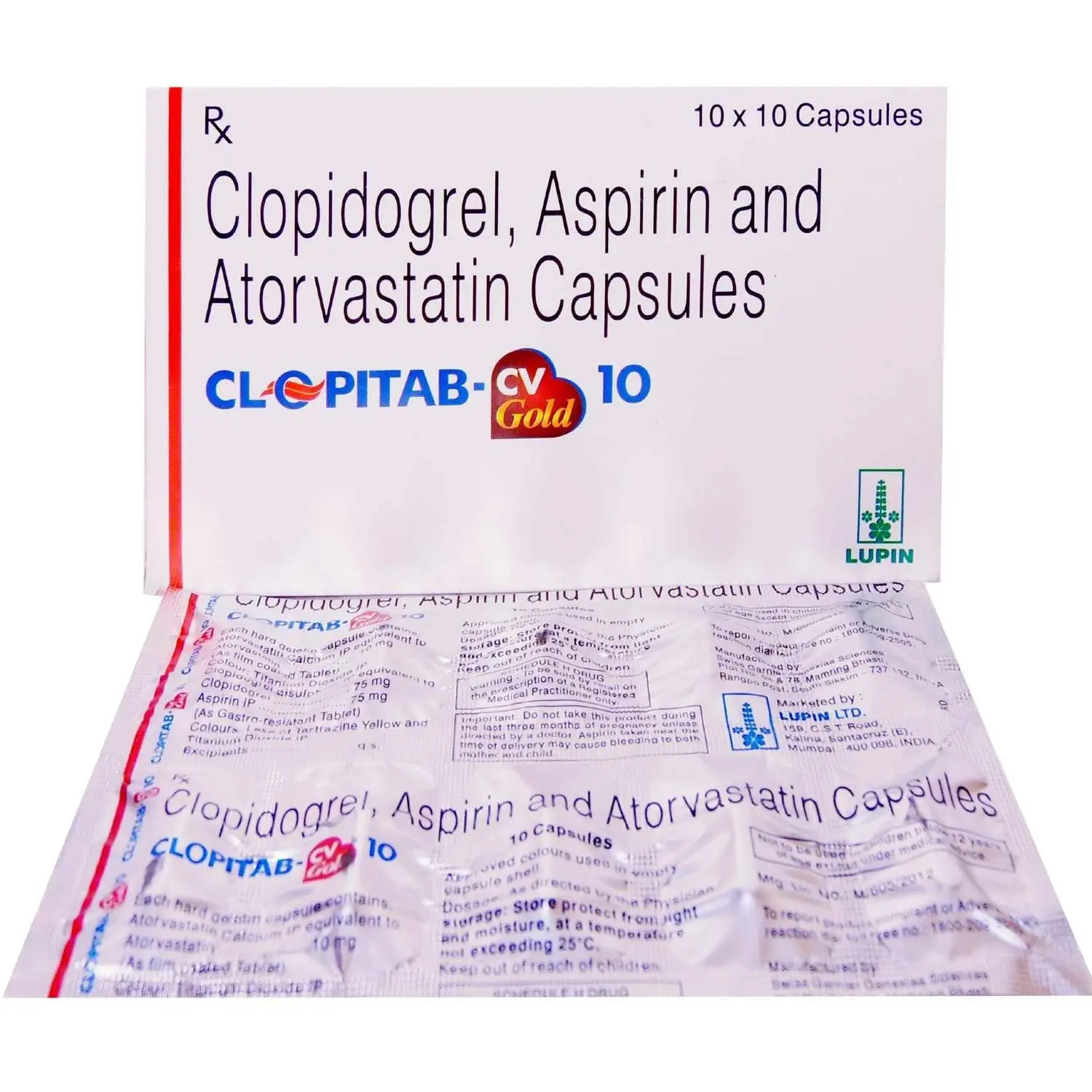 CLOPITAB CV GOLD 10