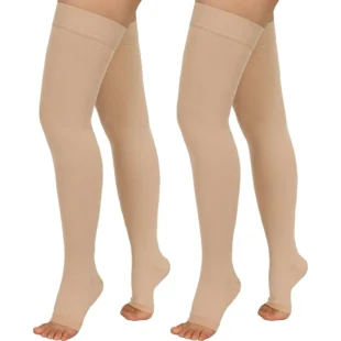COMP VARICOSE STOCKINGS- LARGE