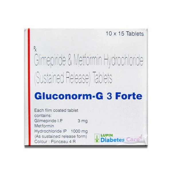 GLUCONORM G3 FORTE