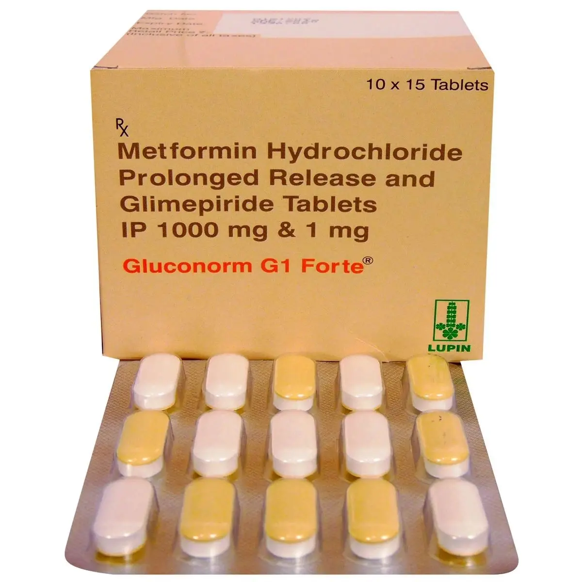 GLUFORMIN G1 FORTE