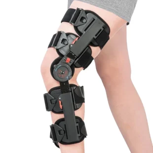 HINGED KNEE BRACE OP PAT- LARGE