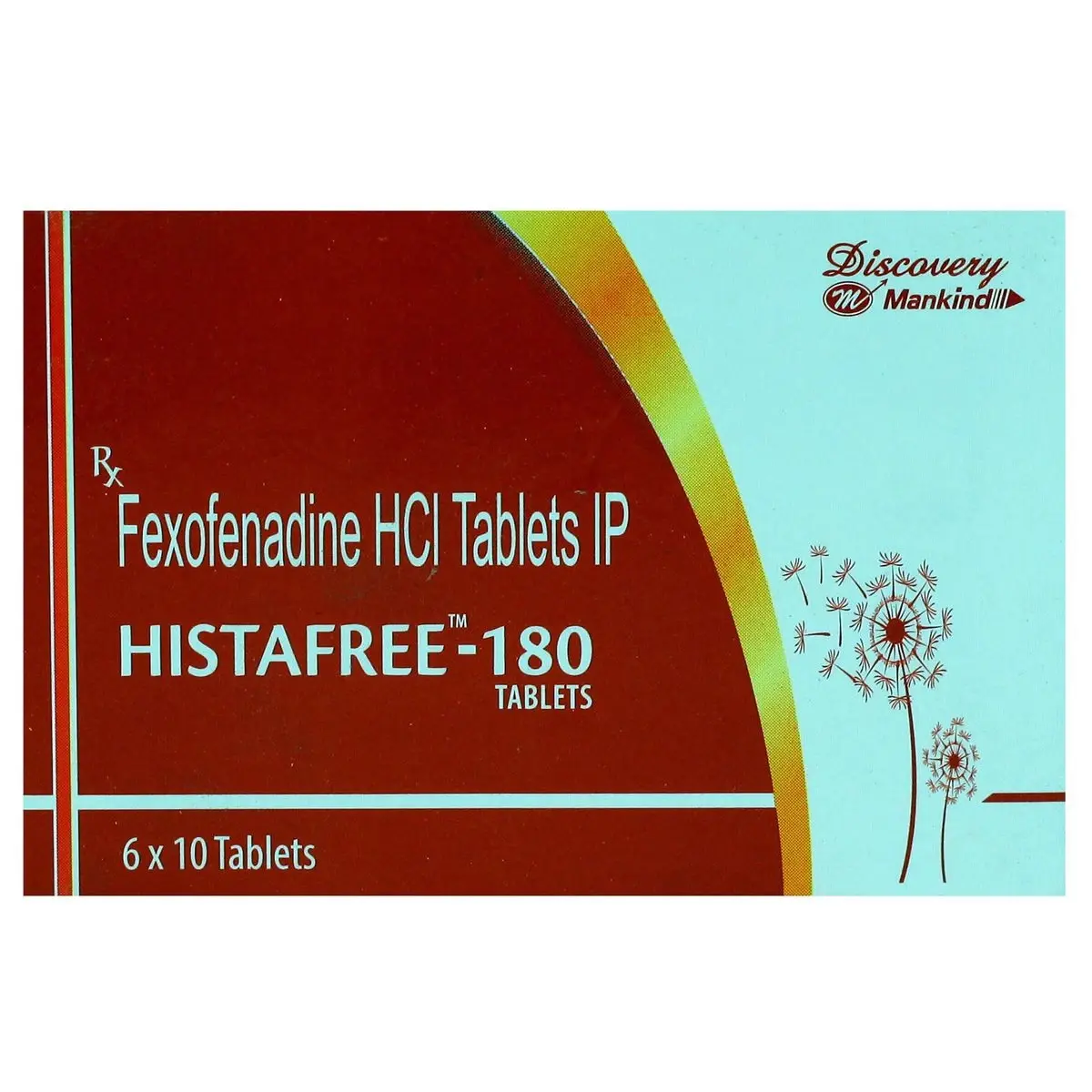 HISTAFREE 180MG TABLET