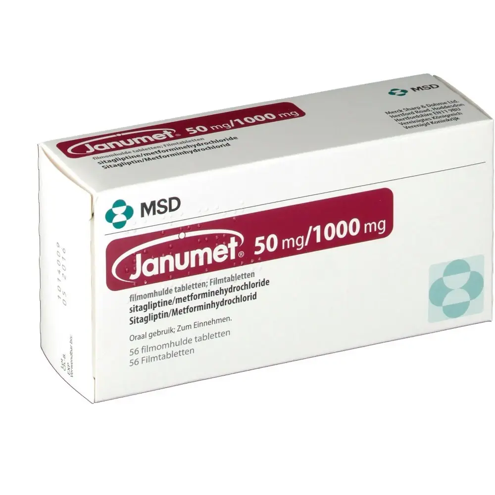 JANUMET 50/1000MG TABLET