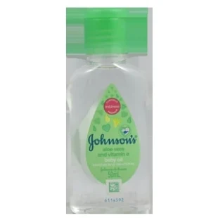 JOHNSON BABY OIL 50ML ALOVERA