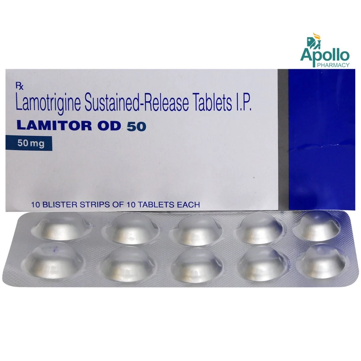 LAMITOR OD 50 TABLET
