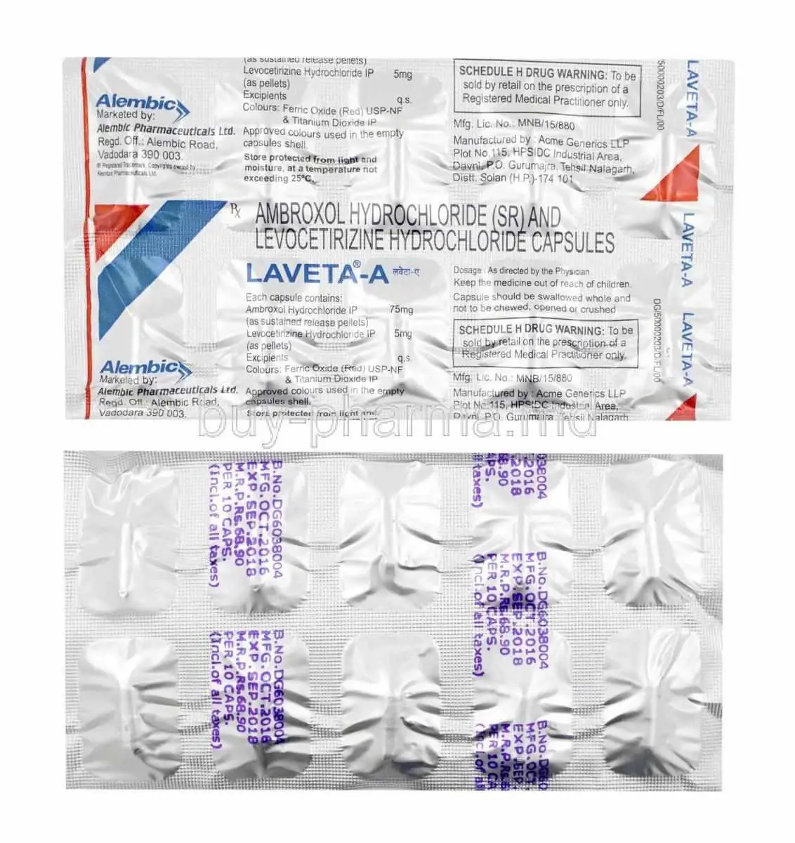 LAVETA A CAP