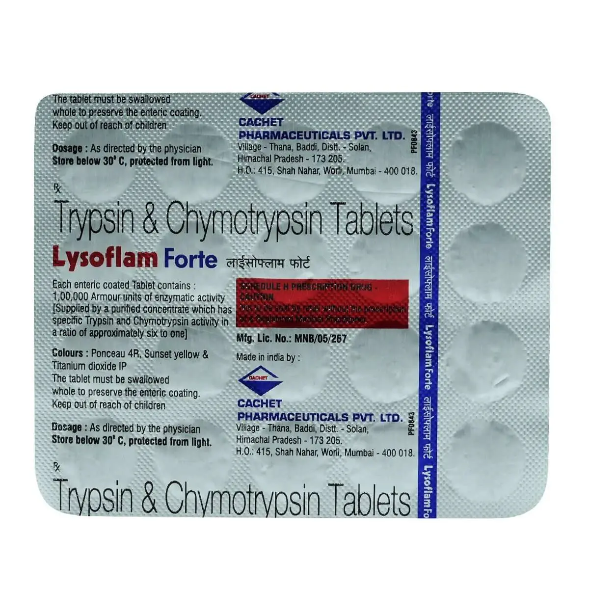 LYSOFLAM TABLET