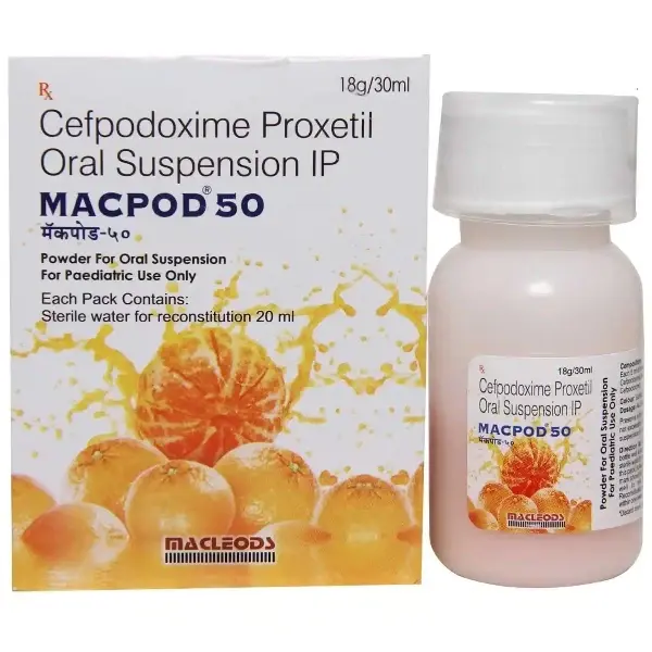 MACPOD 50 DRY SYRUP