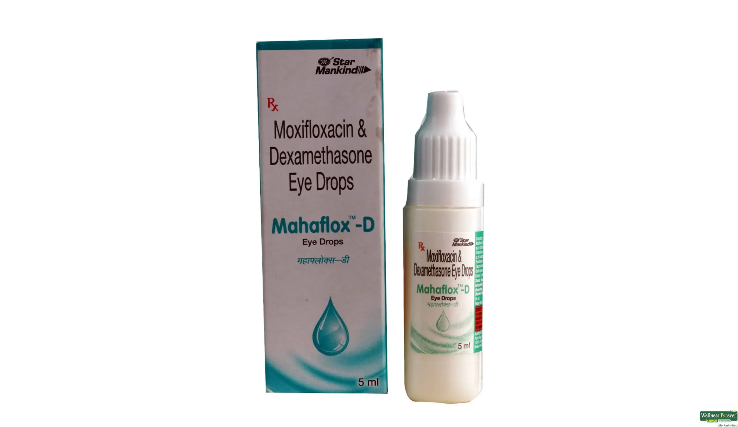 MAHAFLOX D EYE DROP