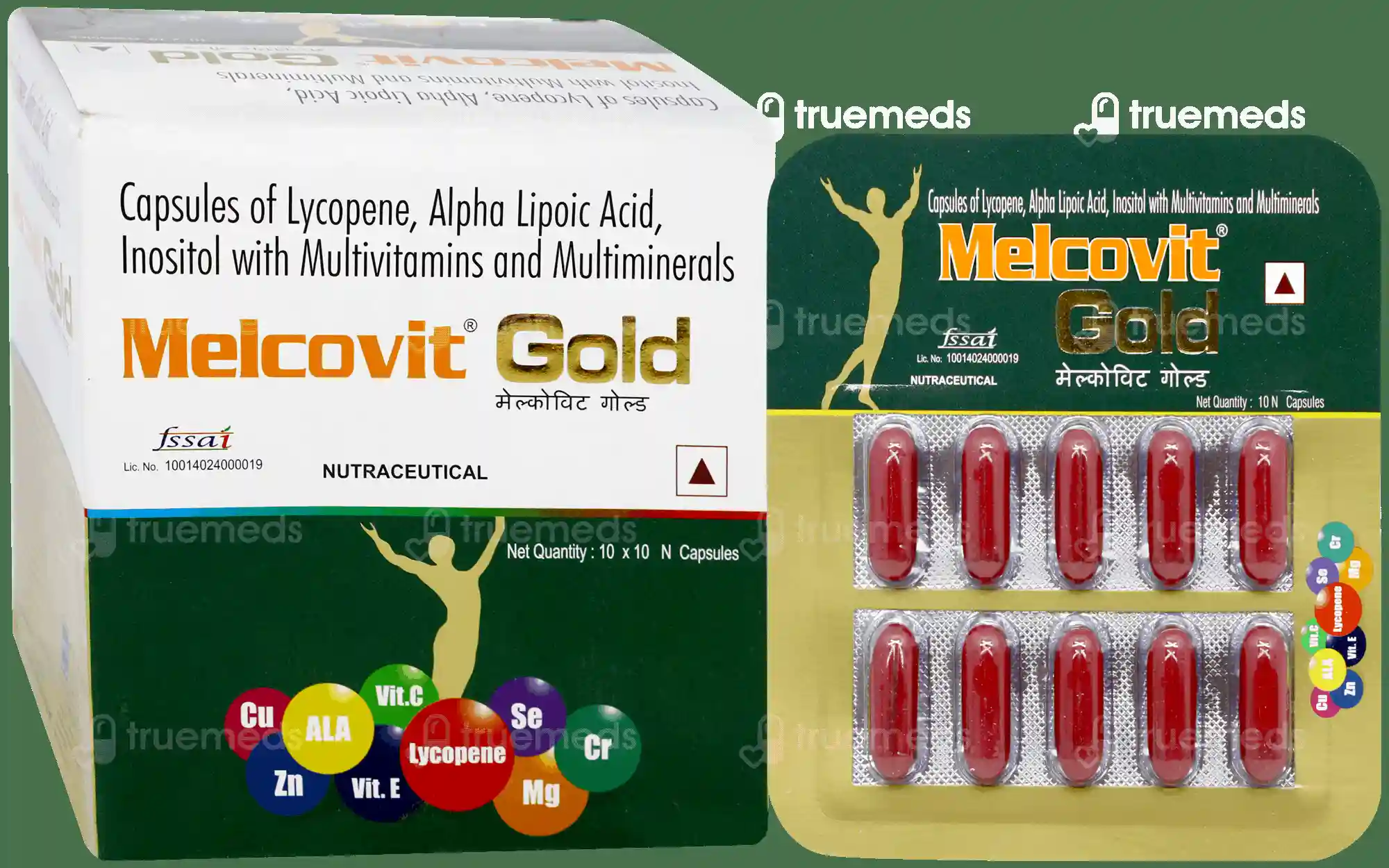MELCOVIT GOLD CAP