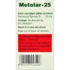 METOLAR 25