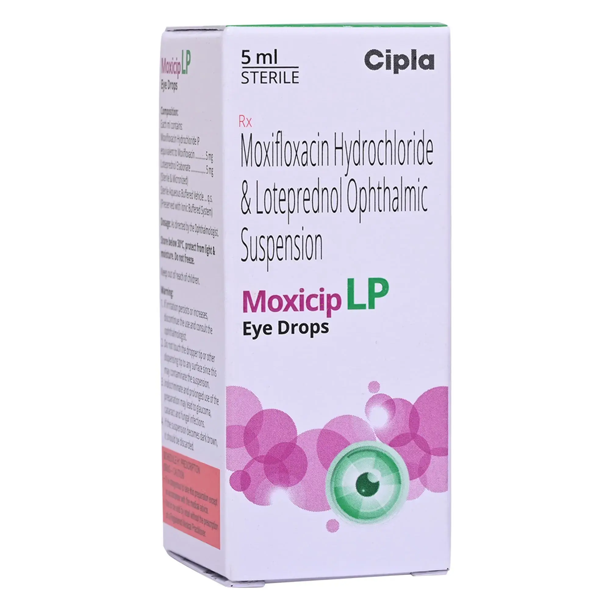 MOXICIP LP EYE DROP