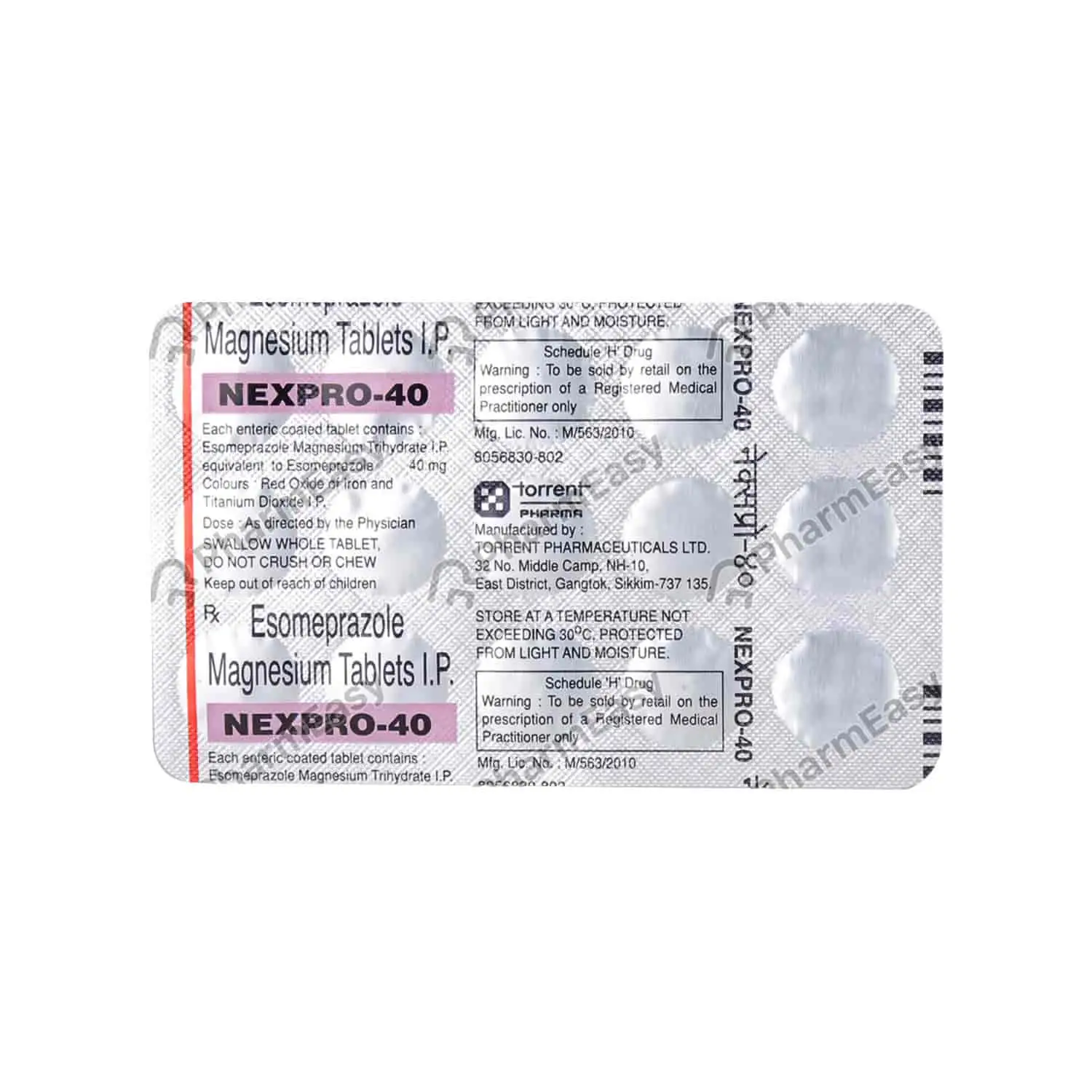NEXPRO 40MG TABLET