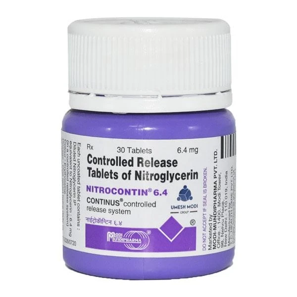NITROCONTIN 6.4MG TABLET