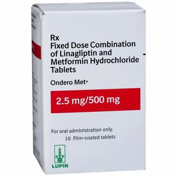 ONDERO MET 2.5/500MG
