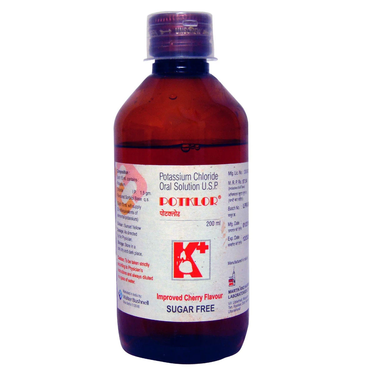 POTKLOR SYRUP