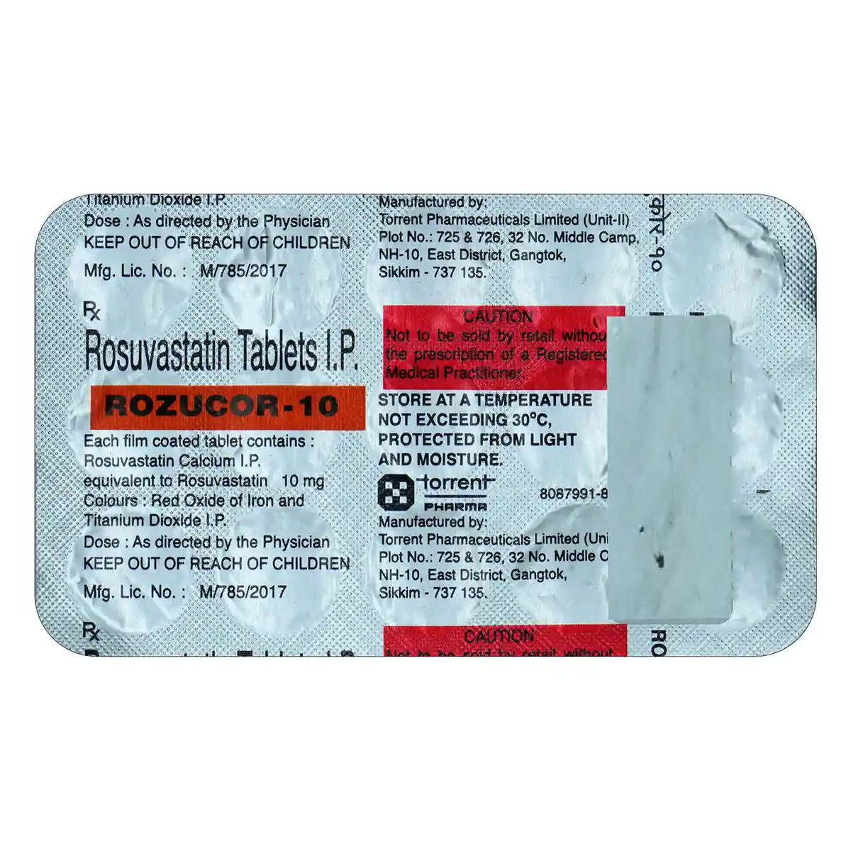 ROZUCOR 10 TABLET