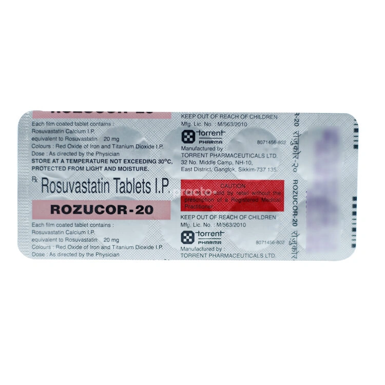 ROZUCOR 20MG TABLET