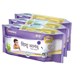 SHISHU ANAND BABY WIPES 72'S