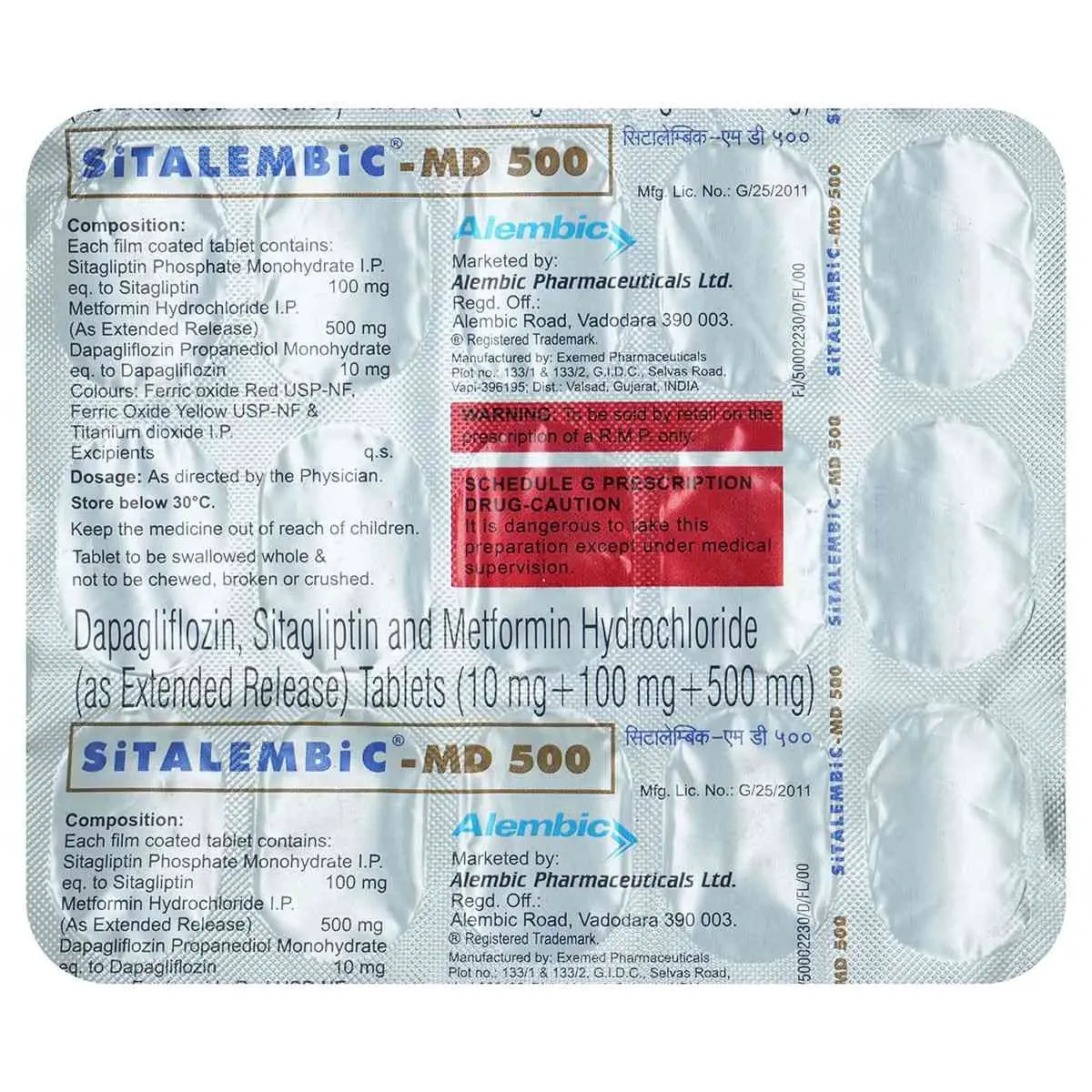 SITALEMBIC MD 500
