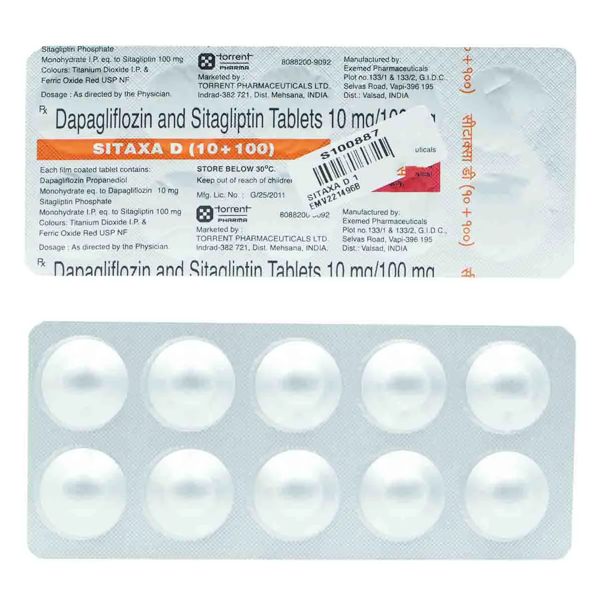 SITAXA D 10+100