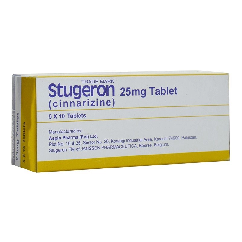 STUGERON 25MG TABLET