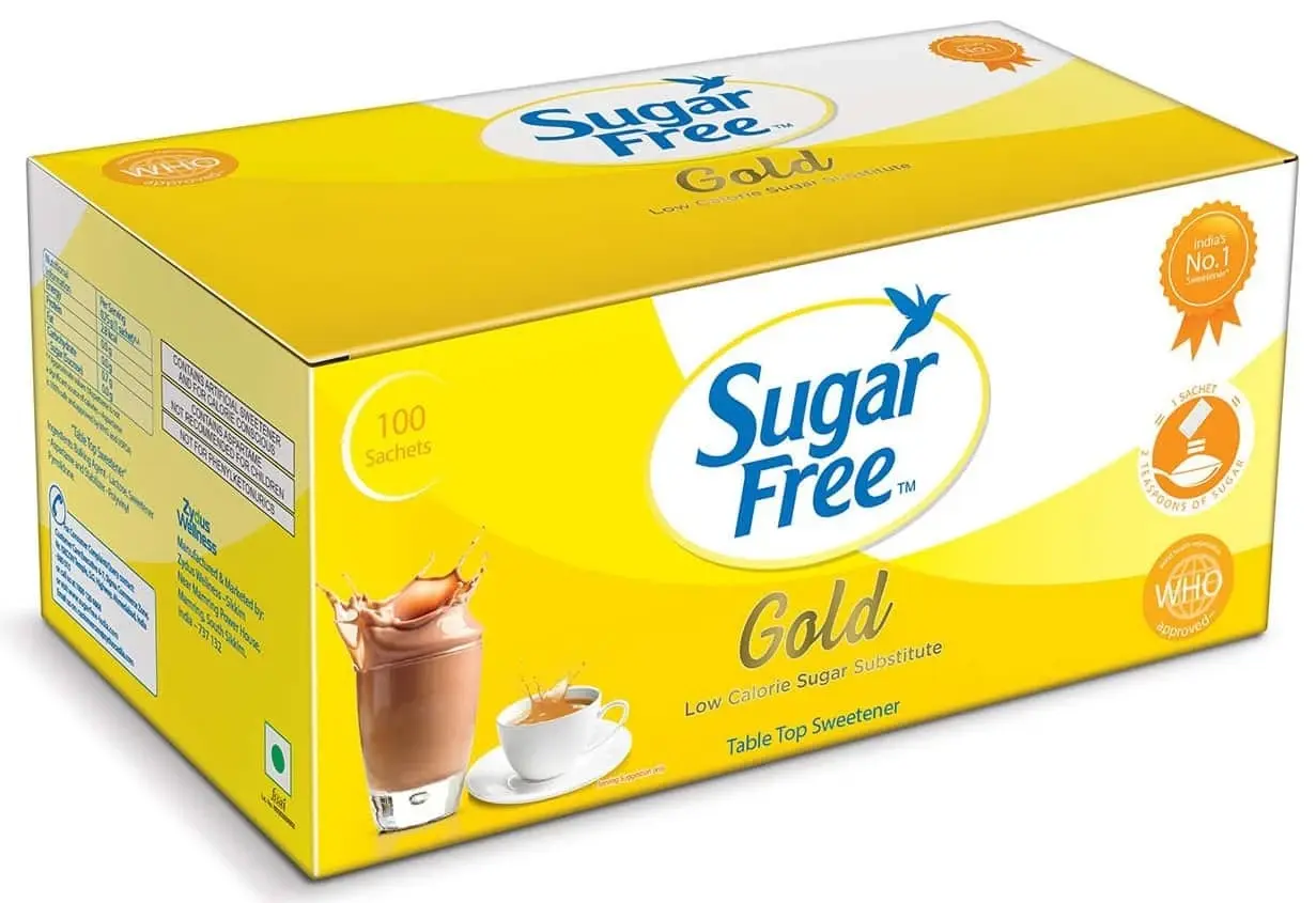 SUGAR FREE GOLD SACHET