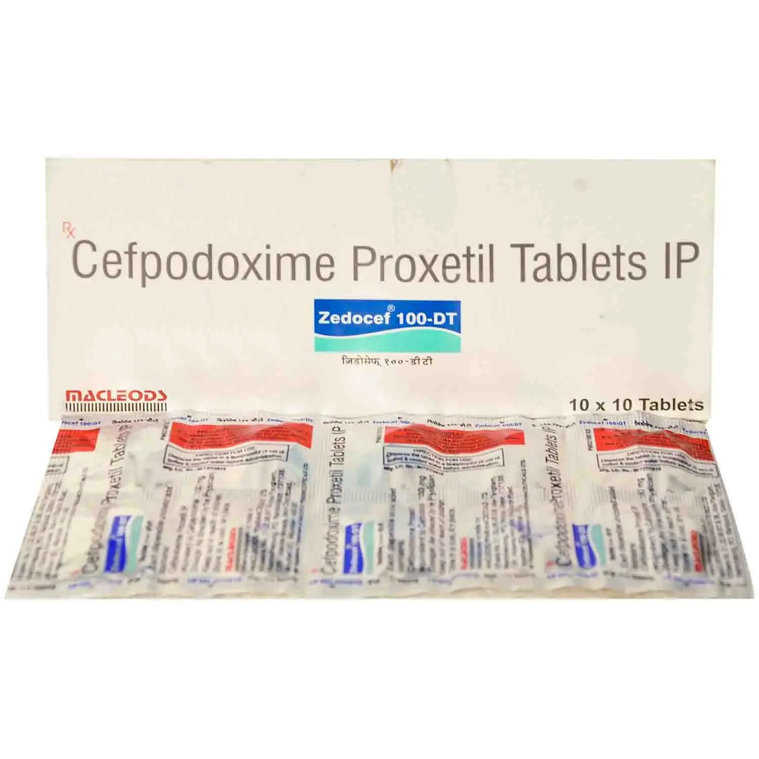 ZEDOCEF 100 DT TABLET