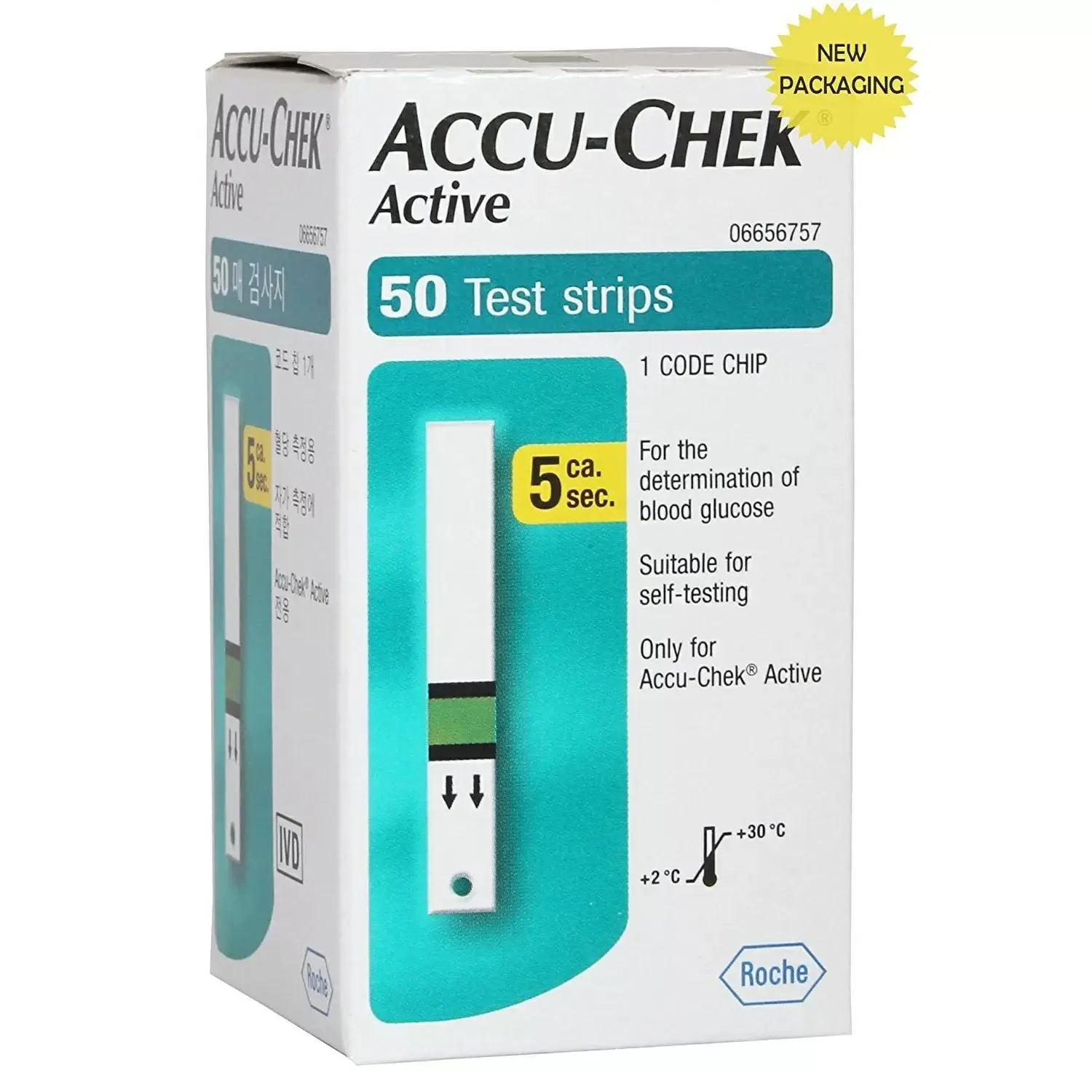 ACCU-CHEK STRIPS 50'
