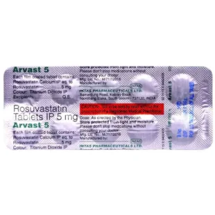 ARVAST 5MG TAB