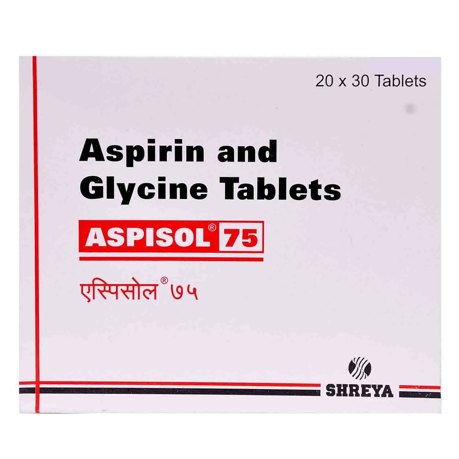 ASPISOL 75MG TAB