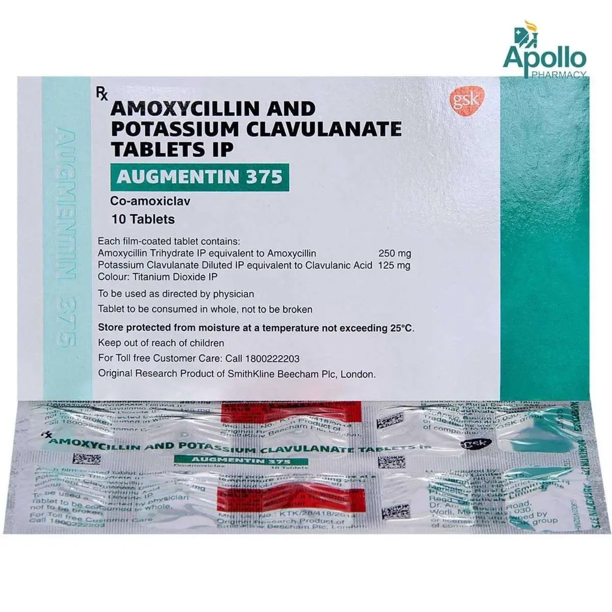 AUGMENTIN 375MG