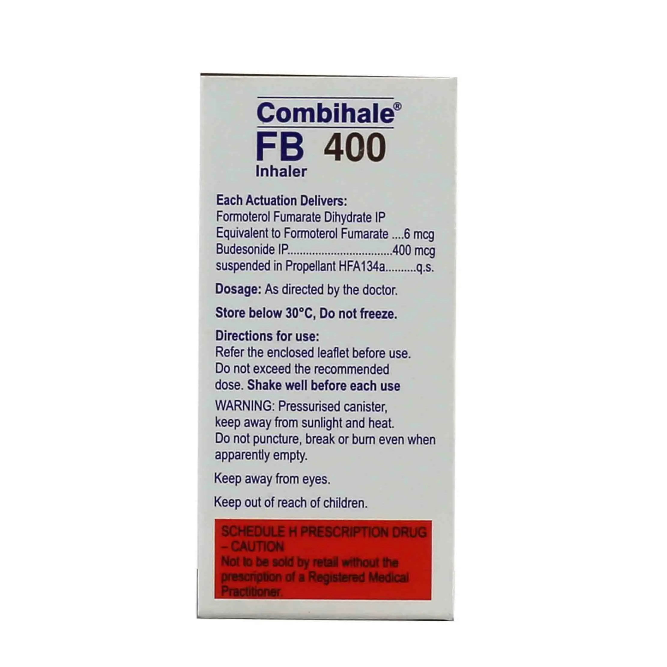 COMBIHALE FB 400 REDICAP