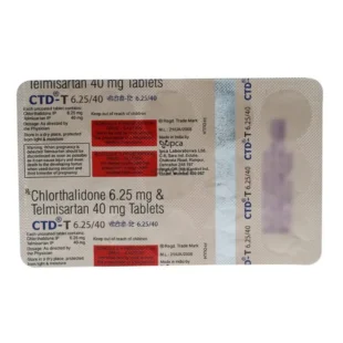 CTD-T 6.25/40MG