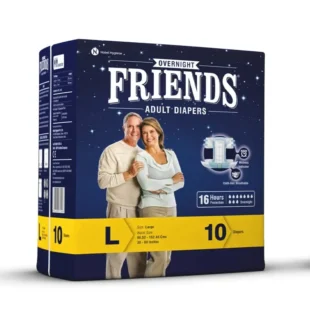 FRIENDS ADULT DIAPER- L