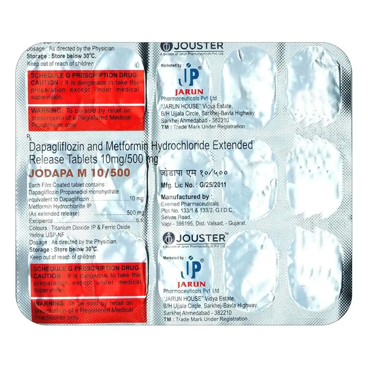 JODAPA M 10/500