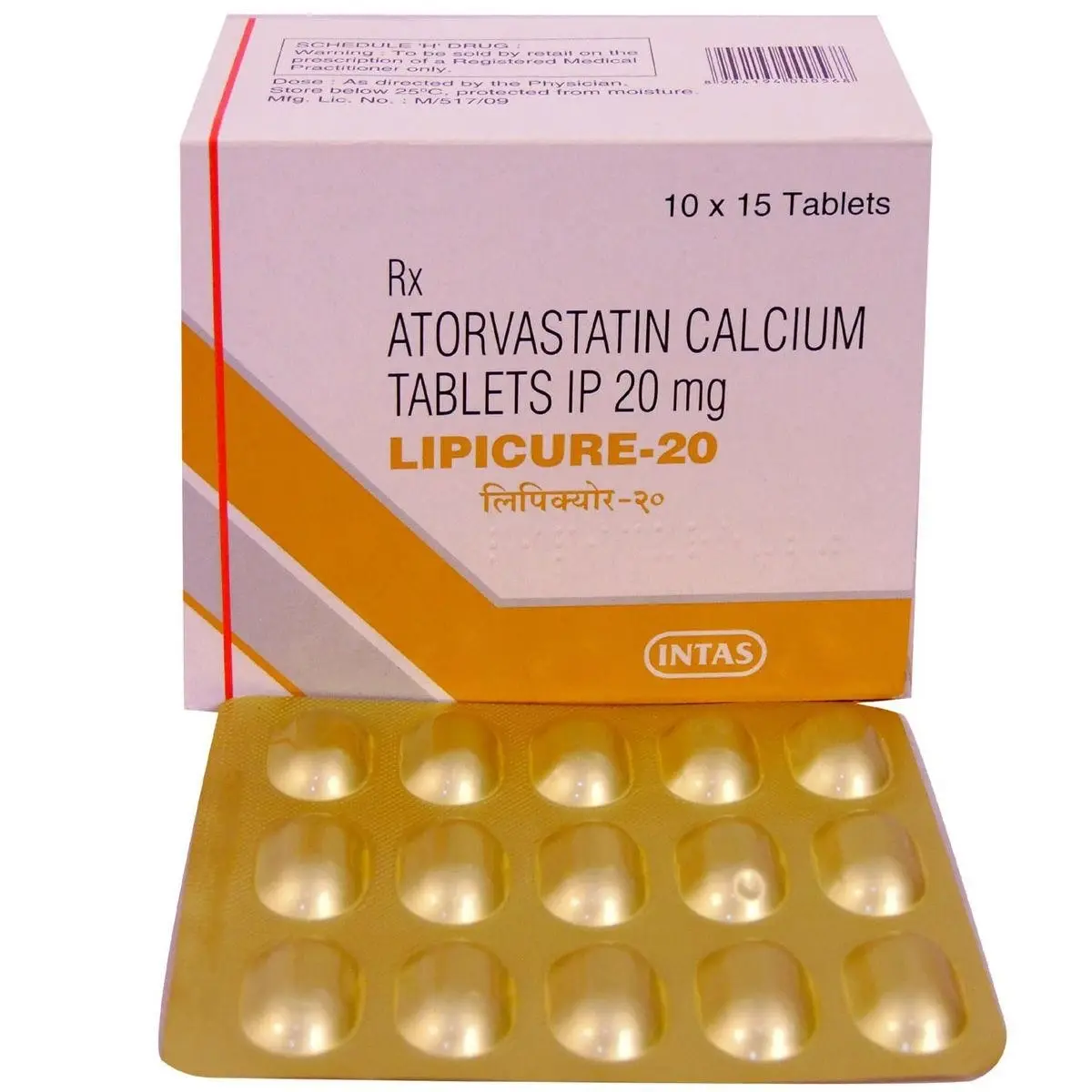 LIPICURE 20MG TAB