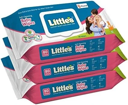 LITTLES BABY WIPES 3