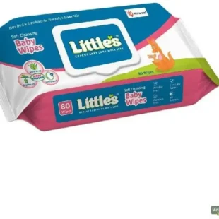 LITTLES BABY WIPES 80PC