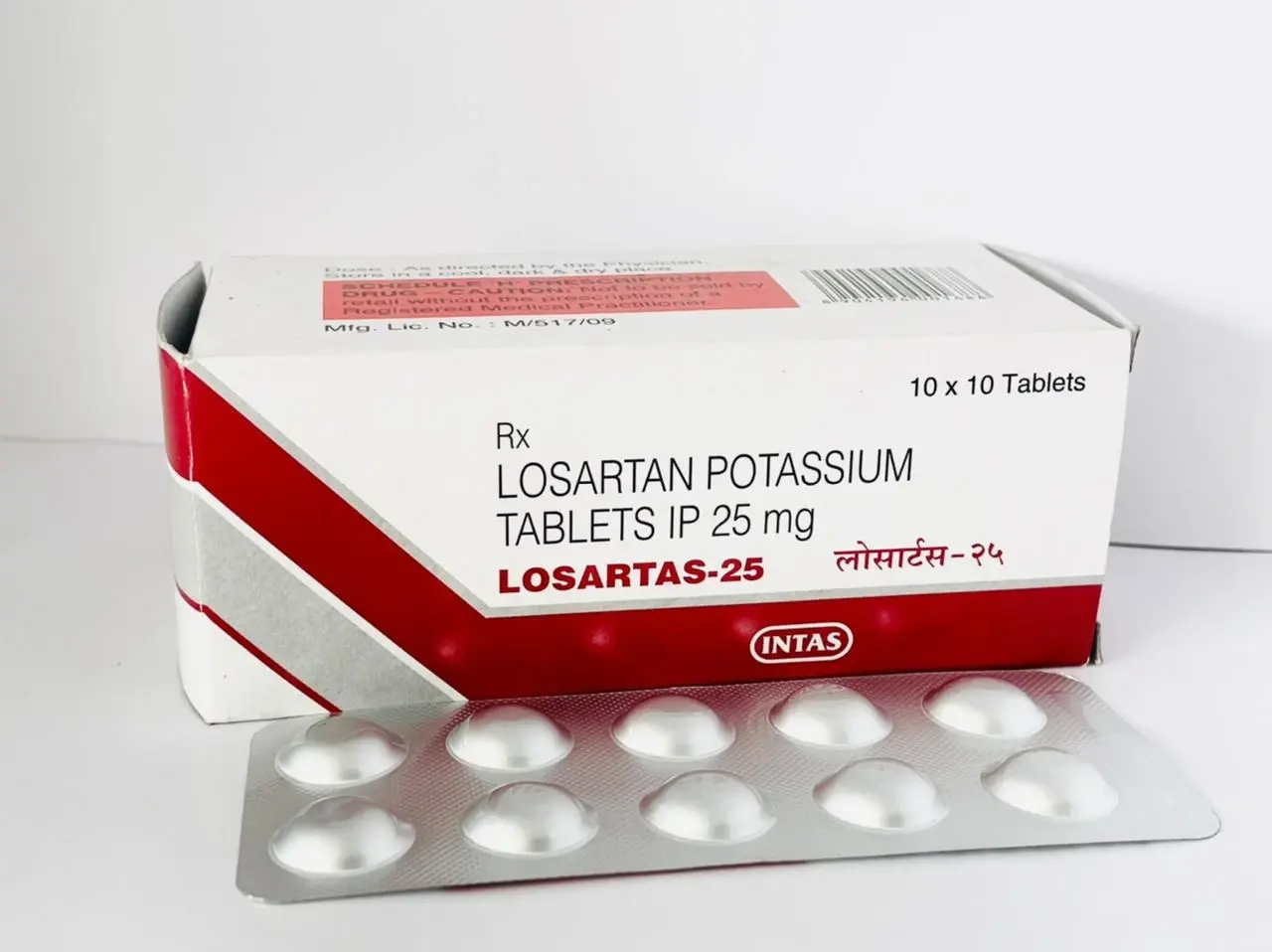 LOSARTAS 25MG